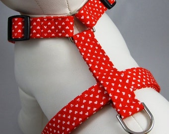 Dog Harness - Queen of Hearts