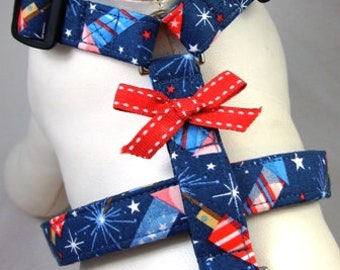 Dog Harness - Rockets Red Glare