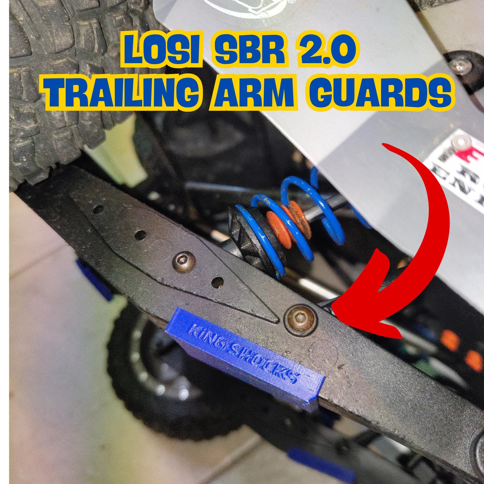 Supporto per roll-bar posteriore flessibile Losi Super Baja Rey 2.0 per Losi SBR 2 / Supporto per telaio posteriore in acciaio inossidabile - Italia