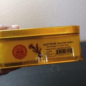 NUEVO EN PAQUETE The Gathering Of Saffron Caja de 1 oz de España Exp 12/2025 imagen 3