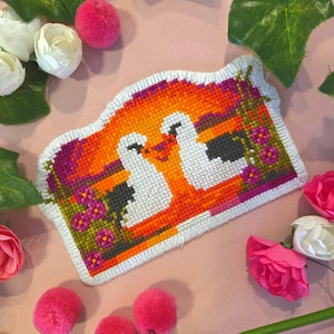 Lesbian Pride - LGBTQIA+ - Modern Cross Stitch Pattern - Digital PDF