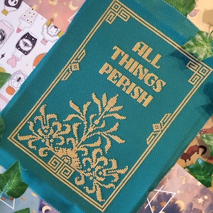 All Things Perish - Modern Gothic Cross Stitch Pattern - Digital PDF