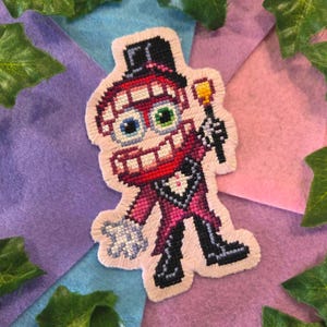 Caine - Il fantastico circo digitale - Schema moderno per punto croce - PDF digitale