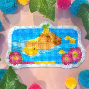 Pansexual Pride - LGBTQIA+ - Modern Cross Stitch Pattern - Digital PDF