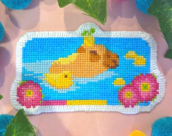 Pansexual Pride - LGBTQIA+ - Modern Cross Stitch Pattern - Digital PDF