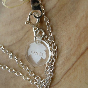 Acrylic Jewelry Tags Custom Laser Cut and Engraved With Your Logo or Initials image 3