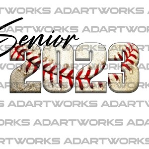 Baseball Senior 2023 Digital PNG Baseball Sublimation Design - Etsy