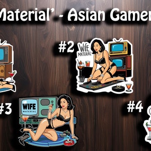 FUN und SEXY 'Frauen-Material' - Asiatische Gamer Frau