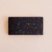 BLACK/RAINBOW cork checkbook cover 