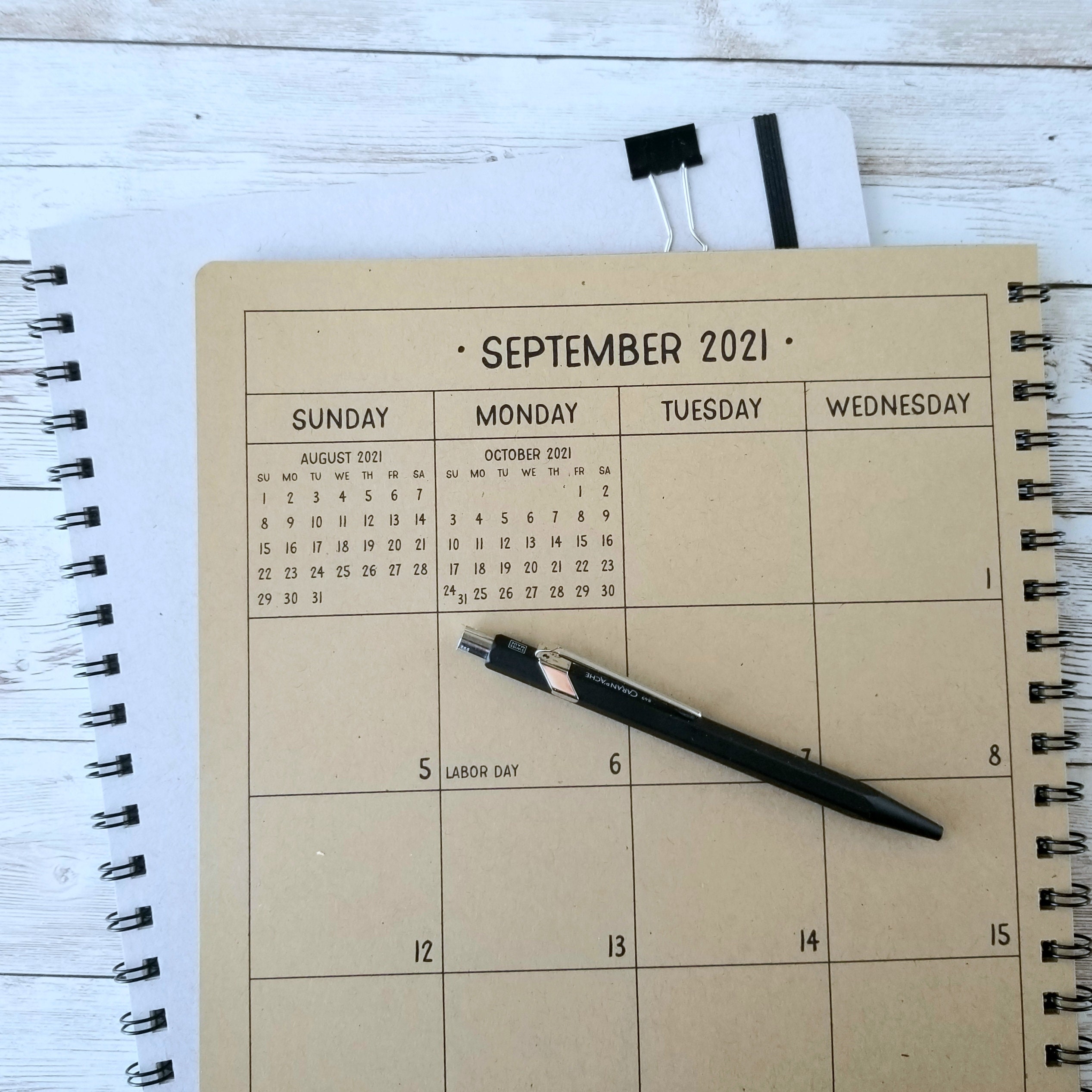 2022 Personalized Monthly Planner 12 Month Personalizable Gift Etsy