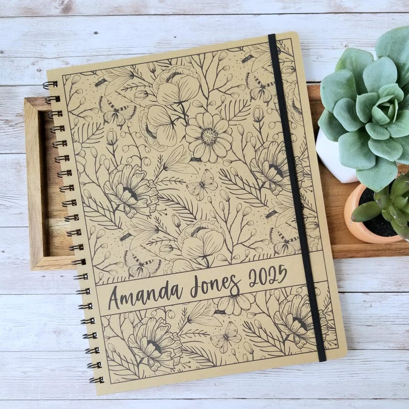 Personalized 2025 Planner Etsy