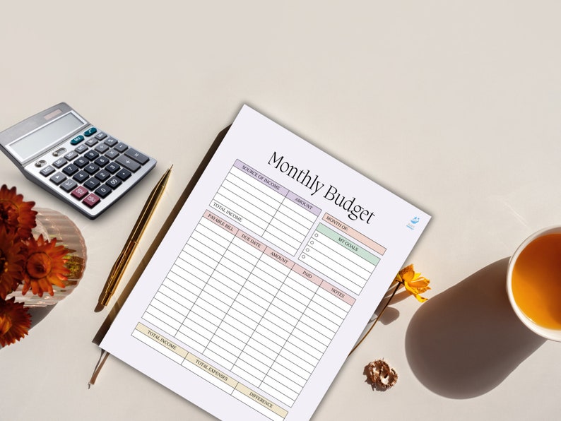 Ultimate Monthly Budget Planner: Take Control of Your Finances - Etsy