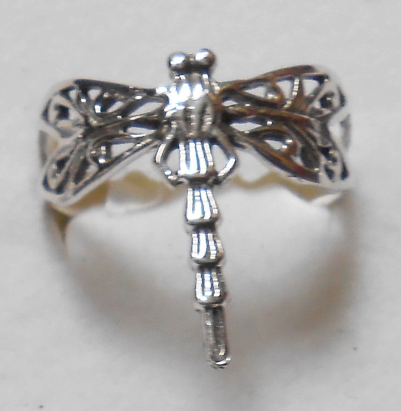 Size 8 Bumble Bee Sunflower Sterling Silver Ring Size New Vintage Wholesale Honey