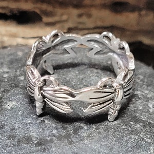 Sterling Silver Dragonfly Ring New Vintage Wholesale
