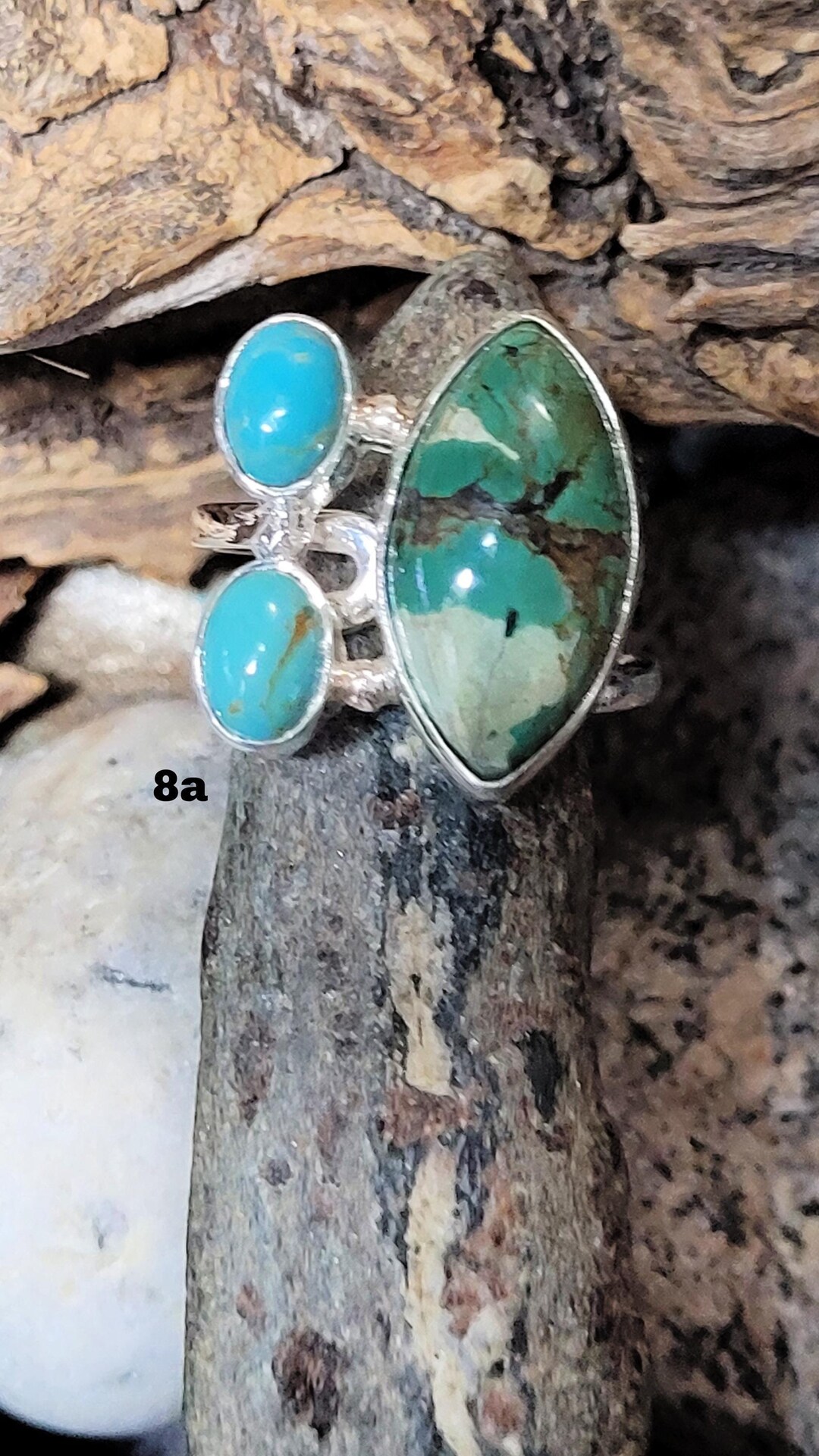 Sale Size 8 Genuine Turquoise Arizona Sleeping Beauty Mine