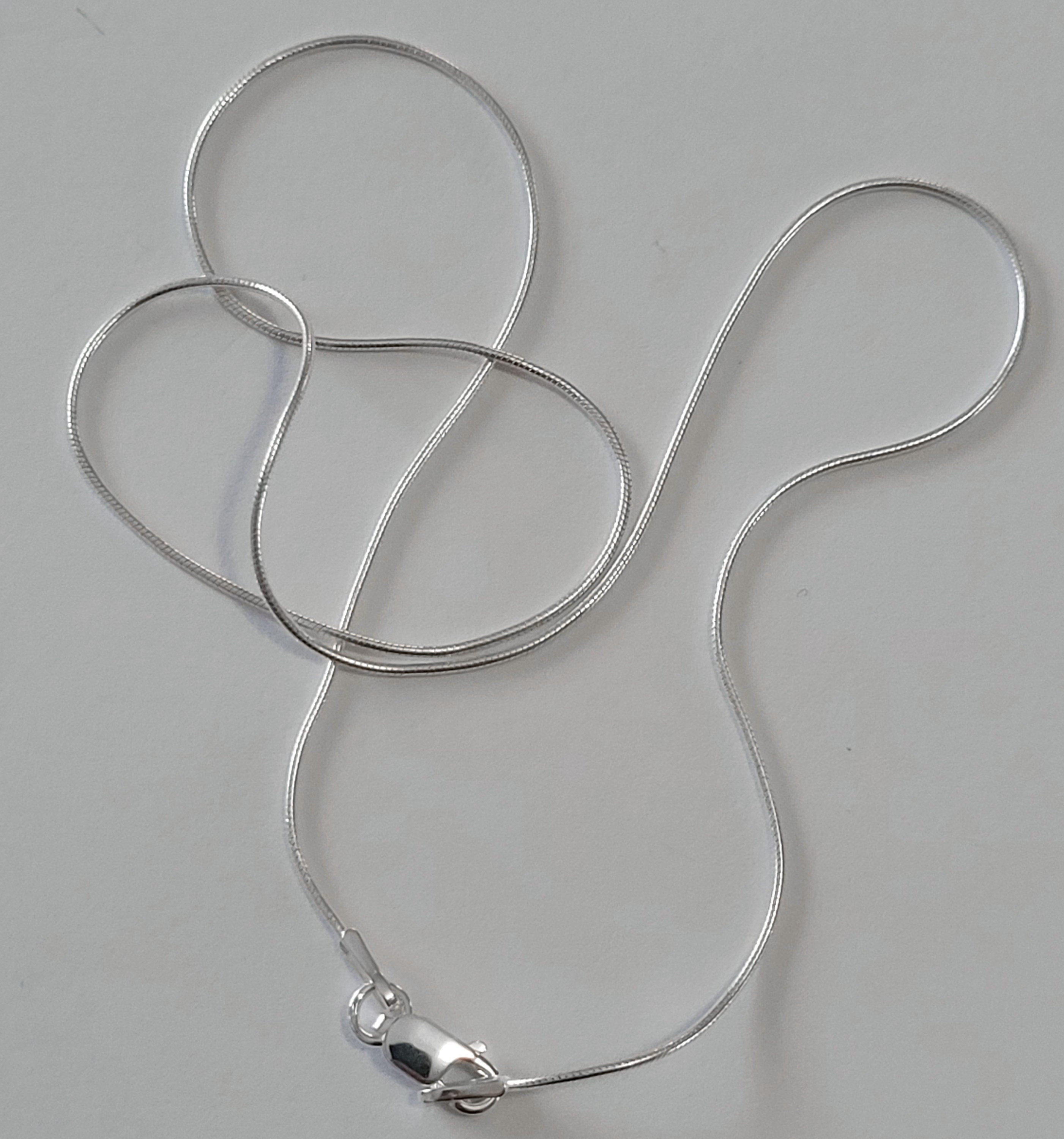 ファッション人気ブランドランキング Inch 14 Snake Vintage New Chain Snake Silver Sterling アクセサリー