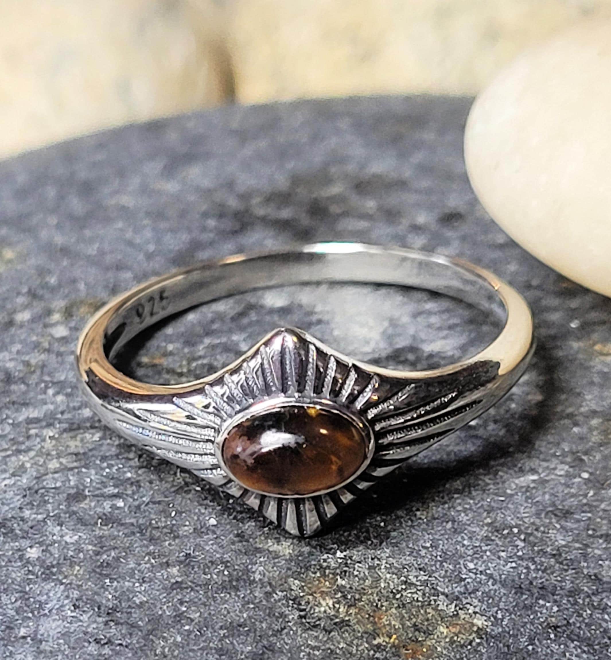 70s 925 Silver Ring - Etsy