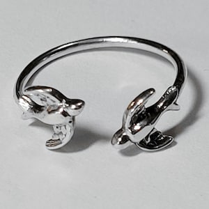 Sale Sterling Silver Bird Ring Swallow Sparrow Robin  New Vintage Stock