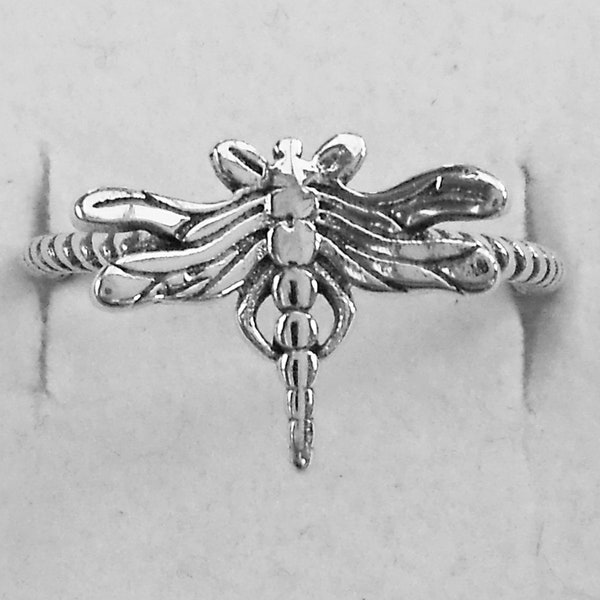 Dragonfly Sterling Silver Ring Size New Vintage Wholesale