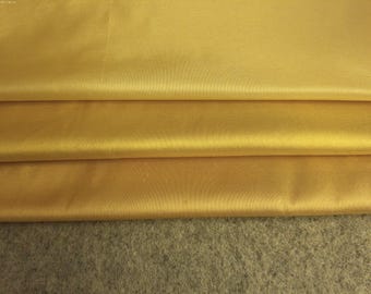 STASH BUILDER~Silk Taffeta in Three Shades Gold~Assortment B~1/3 YD Total