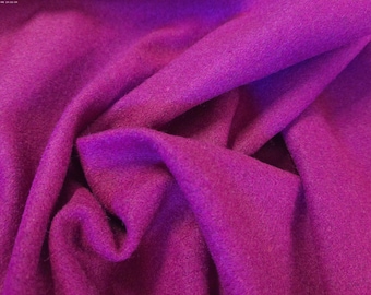 Melton Wool Blend Coating~Dark Berry~13"x30"~Doll Coats & Capes