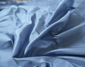 French Blue Silk Tissue Taffeta~9"x22"~Great 4 Miniatures~Small dolls~All dolls!