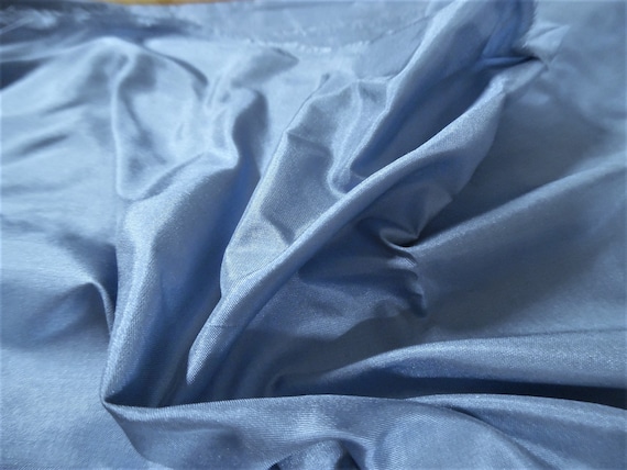 French Blue Silk Tissue Taffeta~9"x22"~Great 4 Miniatures~Small dolls~All dolls!