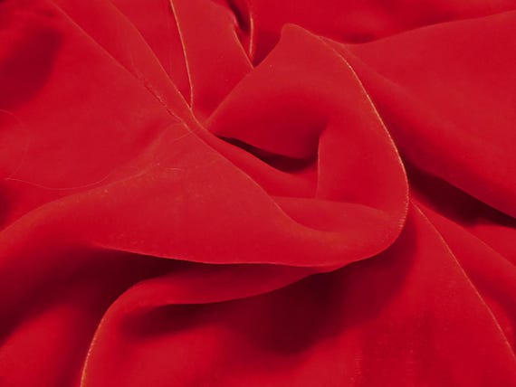 NEW SUPPLIER! Silk Velvet~Christmas Red~9"x22"~Great 4 All dolls!