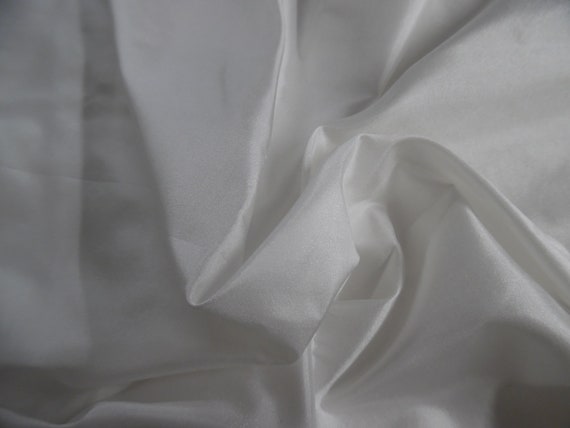 White~ Silk Tissue Taffeta~9"x22"~Great 4 Miniatures~Small dolls~All dolls~Flapper