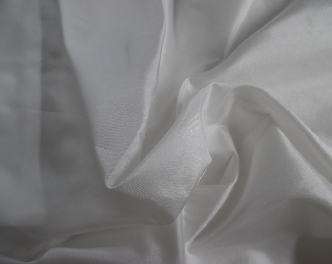 White~ Silk Tissue Taffeta~9"x22"~Great 4 Miniatures~Small dolls~All dolls~Flapper