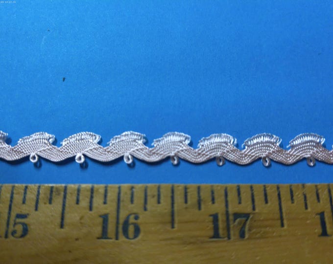 Vintage Passementerie Braid~Light Pink~3/8"Wide~By The Yard~100% Rayon
