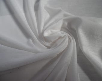 Swiss Cotton Tissue Jersey~DIY Doll Stockings~White~Sheen~12"x34"