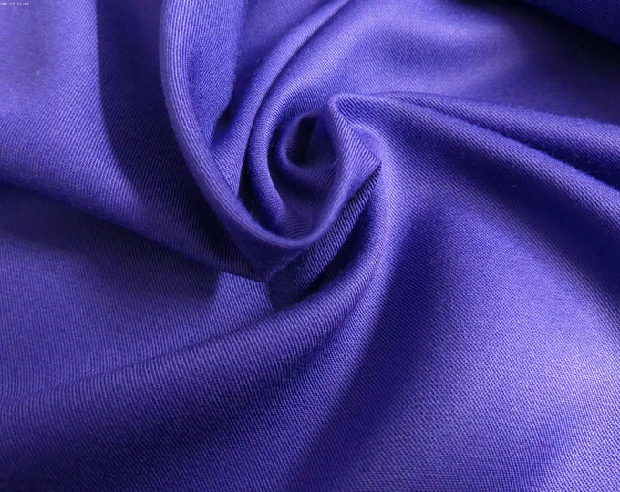 Natural Fiber Twill Suiting~Purple Heart~18"x29"