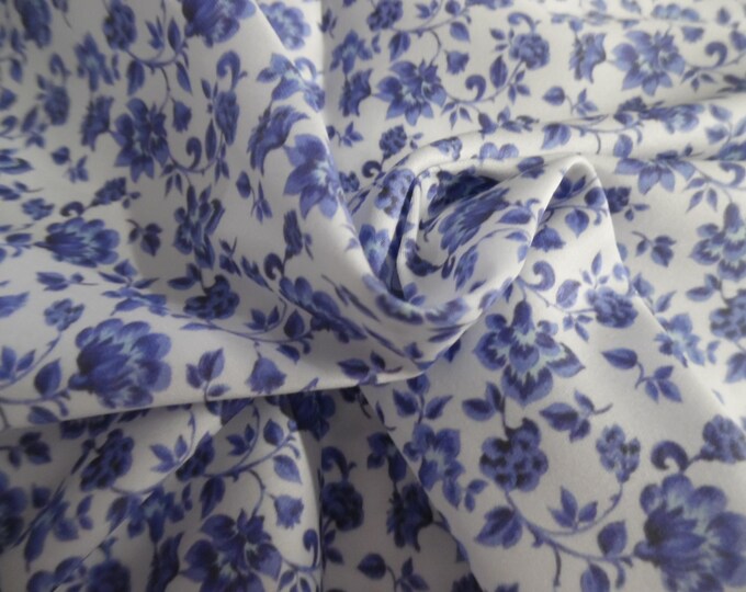 NEW! Cotton Sateen~Fluer de Provence~Custom Printed~12"x27"~Doll Fabric