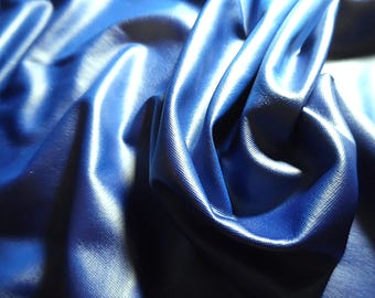 Faux Leather (Pleather)~Cobalt Blue~17"x20"~Thin/Soft/Stretchy~Doll Purses, Belts, and Shoes