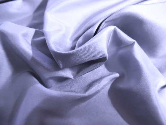 Silk Dupioni Taffeta~Lavender Grey~9"x27"~Doll Fabric