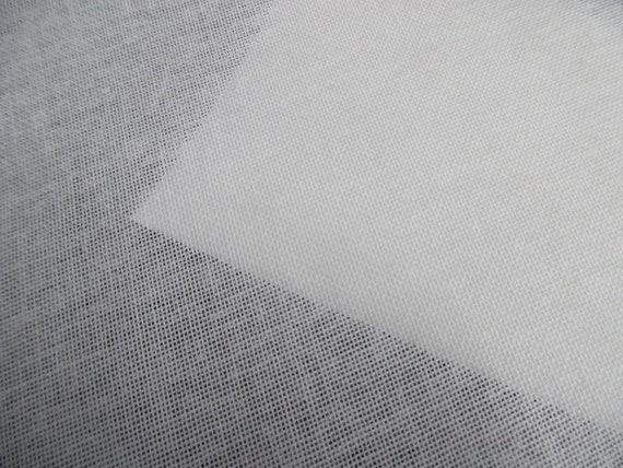 100% Cotton Buckram~Stiffener~Stabilizer~White~18"x 30"~Great for Making Hats!