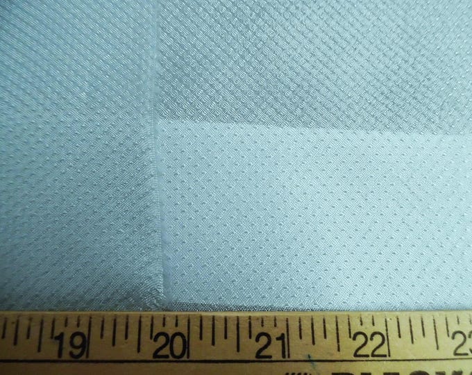 Micro Jacquard Silk/Cotton Voile~Seamist~12"x21"~Miniatures~Doll Fabric