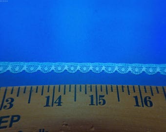 NEW~Cotton English Lace~5/16"~White~Capital Imports~BTY~Doll lace~Heirloom Sewing