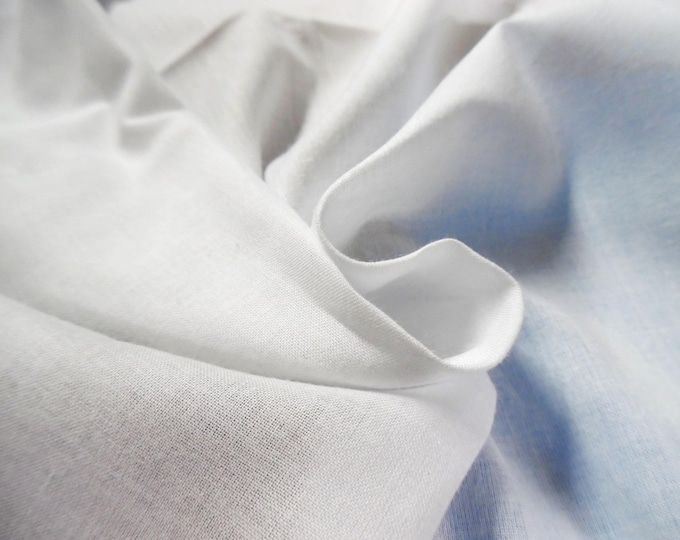 Cotton Batiste~White~Made in USA~18"x45"~Great for Dolly's Unmentionables~Heirloom Sewing