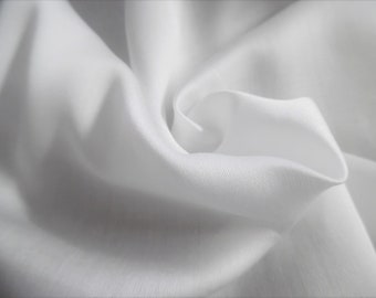 ALMOST GONE! Imported Cotton Satin Batiste~18"x28"~Soft~Semi Sheer~Beautiful Sheen