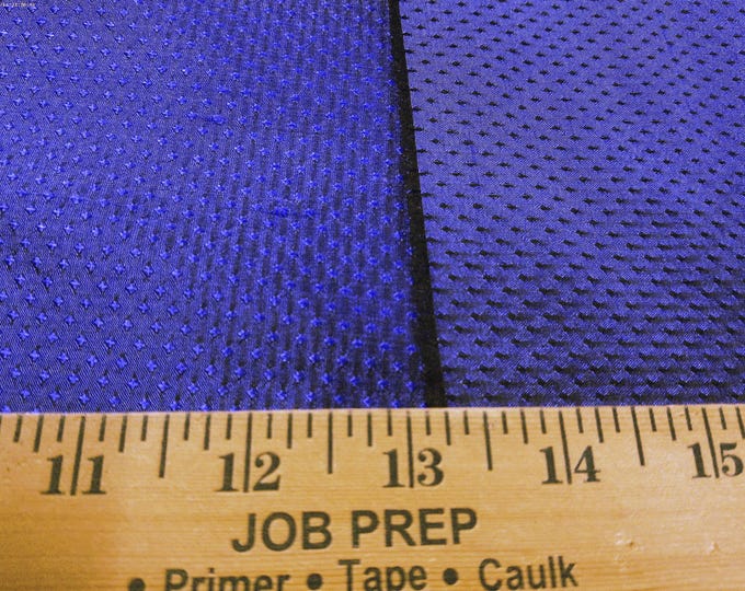 NEW! Silk Jacquard~Micro Diamond Design~Royal Purple~Reversible~9"x27"~Doll Fabric~Miniatures