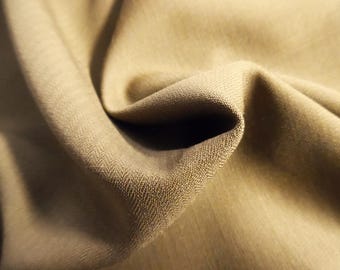 LAST! Wool "Stuffs"~Micro Herringbone Weave~Coyote Brown~Civil War Reproduction~16"x31"~Light Weight~Doll Fabric