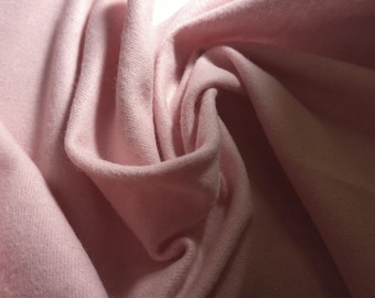 Wool Blend Flannel Suiting~Baby Pink~12"x27"~Doll Fabric