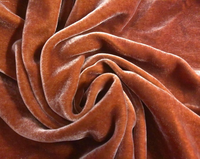 NEW SUPPLIER! Silk Velvet~Cinnamon Brown~9"x27"~Great 4 All dolls!