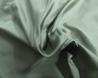 Sage Green~ Silk Tissue Taffeta~9"x22"~Great 4 Miniatures~Small dolls~All dolls! READ!