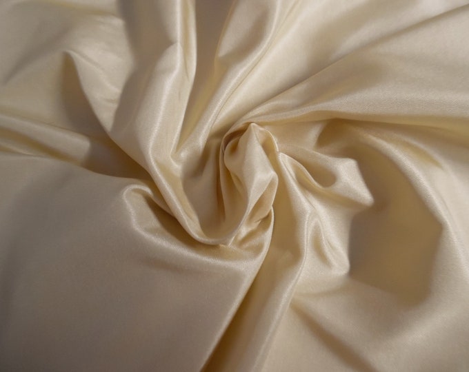 High End Silk Taffeta~Maize~9"x29"~Doll Fabric~Very Light Weight