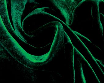 Silk Velvet~Dark Emerald Green~10"x27"~Great 4 All dolls!