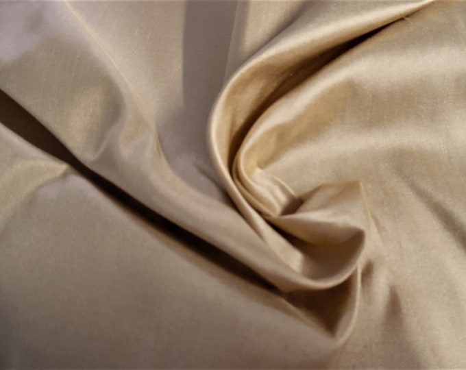 High End Silk Taffeta~Dark Honey~9"x29"~Doll Fabric~Very Light Weight