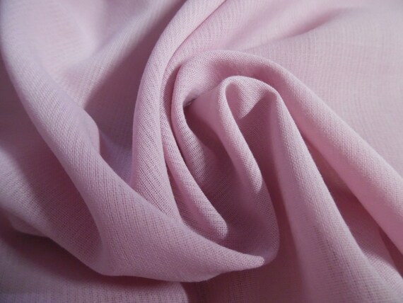 BASEMENT BARGAIN! Wool Blend Novelty Weave Voile~Dusty Pink~18"x30"~Semi Sheer~Doll Fabric